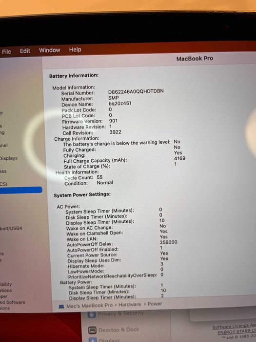 Apple Macbook Pro 2017, 16 GB RAM, 1 TB SSD