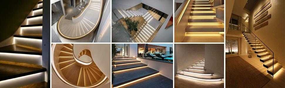 12V / 24V Led контролер на стълба -включване едно по едно на стъпалата