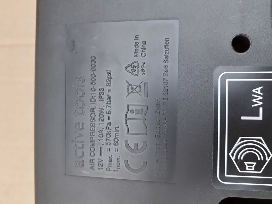 Compresor auto pt.umflat roti gama PEUGEOT, CITROEN, OPEL