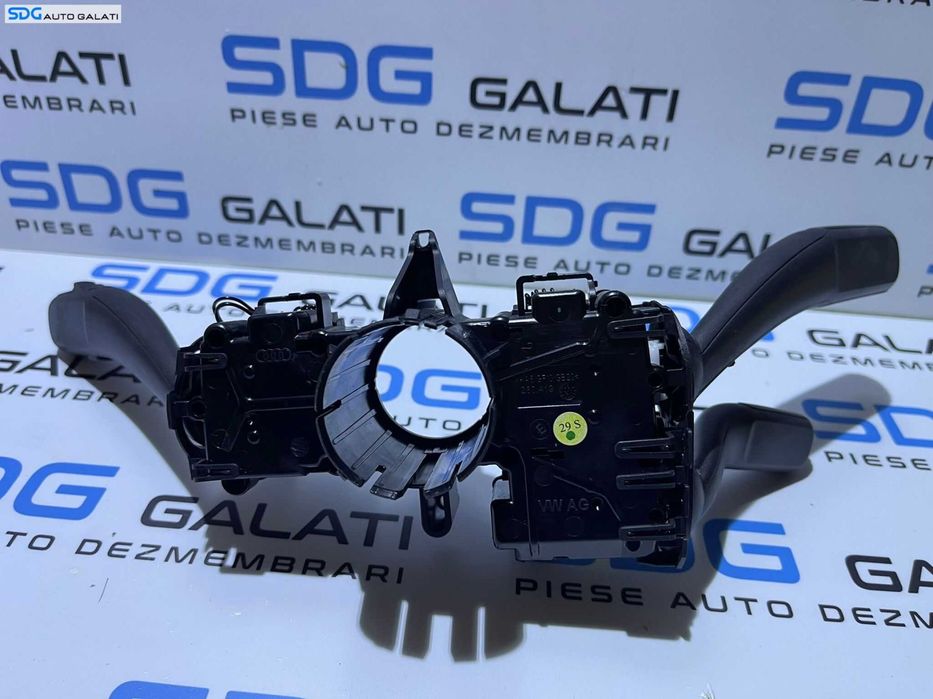 Ansamblu Maneta Manete Semnalizare Stergatoare Tempomat Pilot Automat Audi A5 2008 - 2016 Cod 8R0953502D