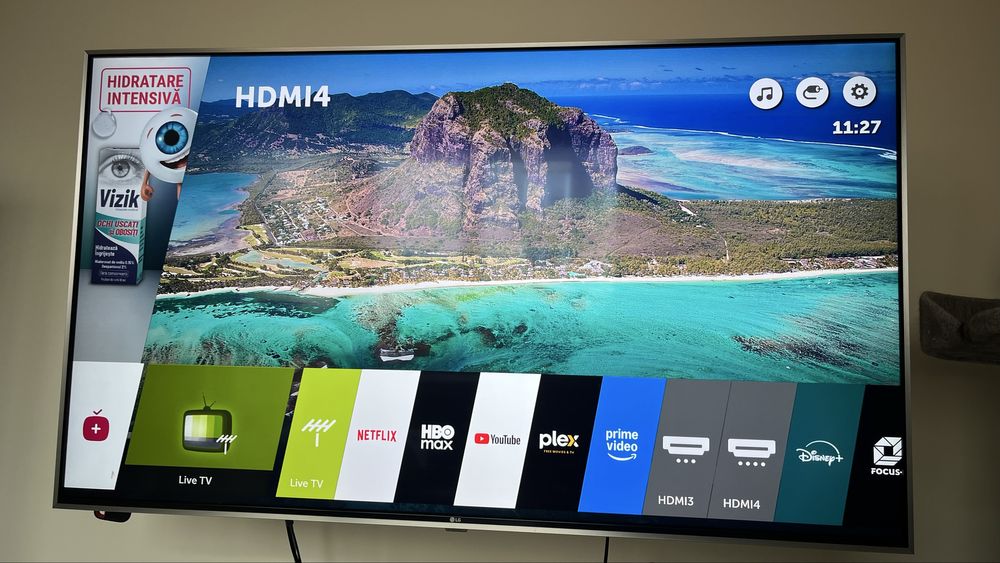 Televizor LG 49UJ750V 124cm