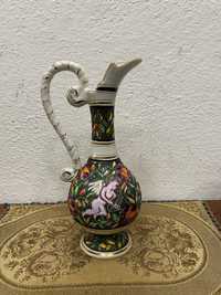 Белгийска порцеланова кана - ваза с маркировка
