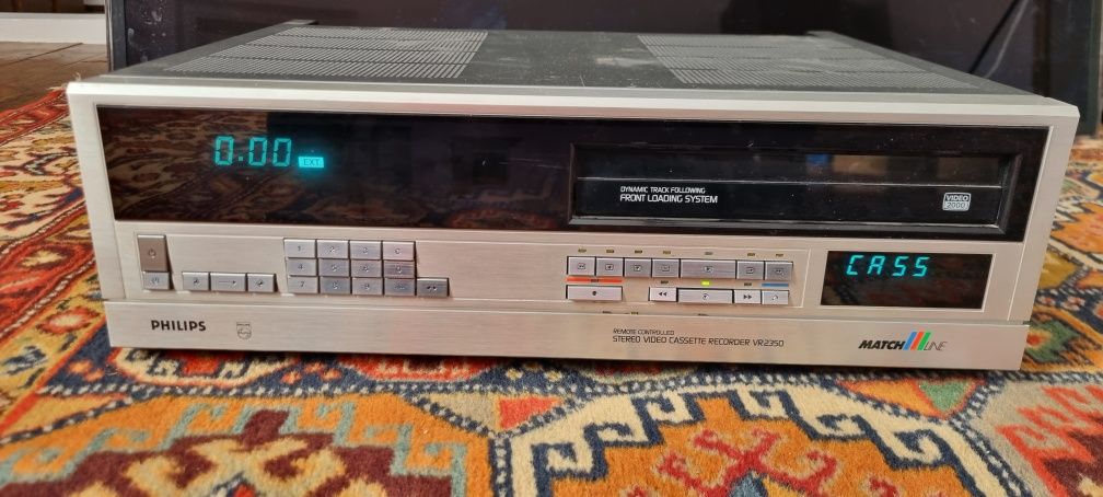 Philips VR2350, video 2000 vcr