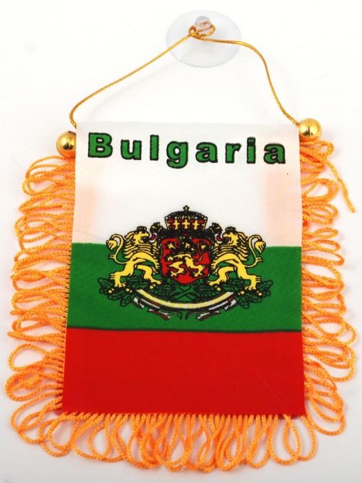 Български национални знамена за кола