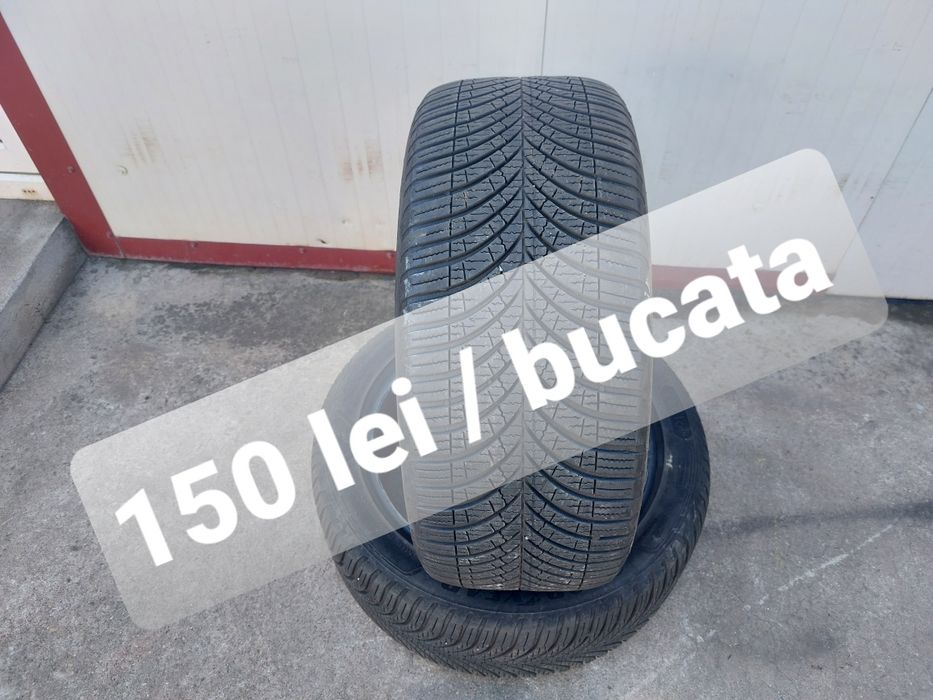 150 lei bucata! Doua anvelope ALLSEASONS/M+S/IARNA 245 45 17 Goodyear