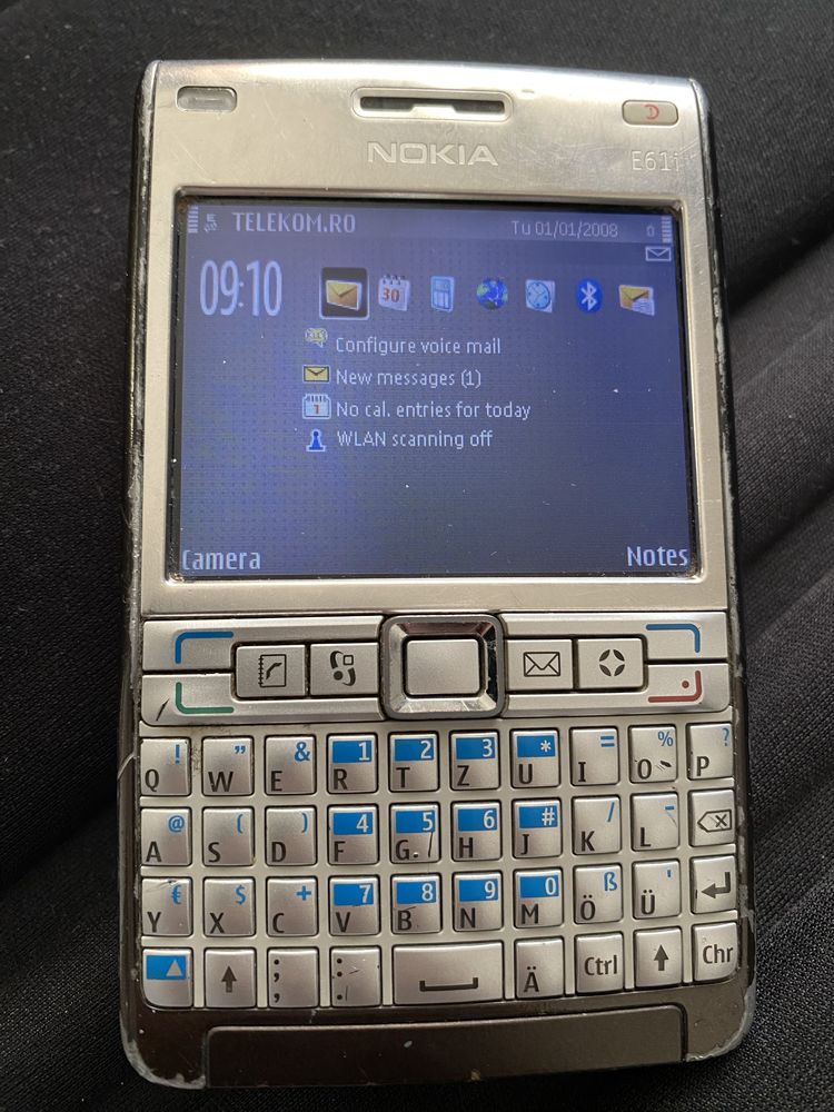 Nokia E61i functional