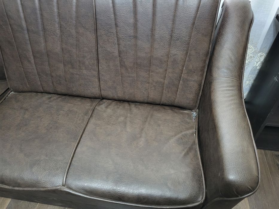 Schimb coltar piele extensibil cu lada depozitare