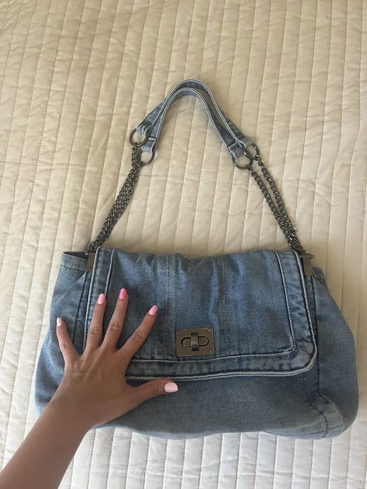 Дънкова чанта, среден размер