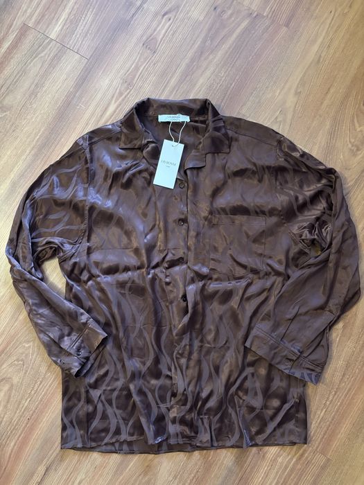 Дамска атласна риза