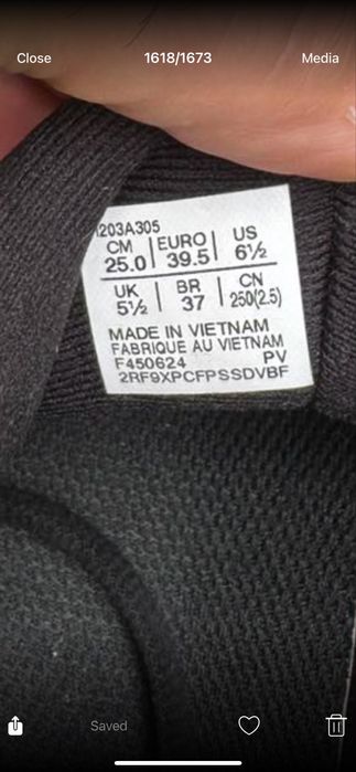 Маратонки Asics,дамски,с подсилена подметка,черно с циклама