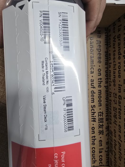 Steam deck 1TB OLED чисто нов