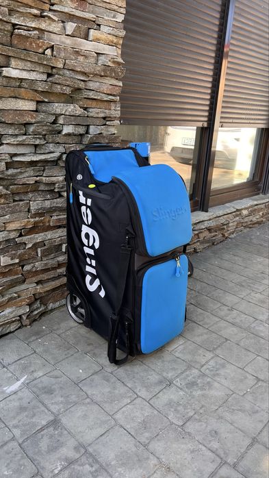 Tun de mingi Slinger Bag – stare excelentă, mingi incluse!!