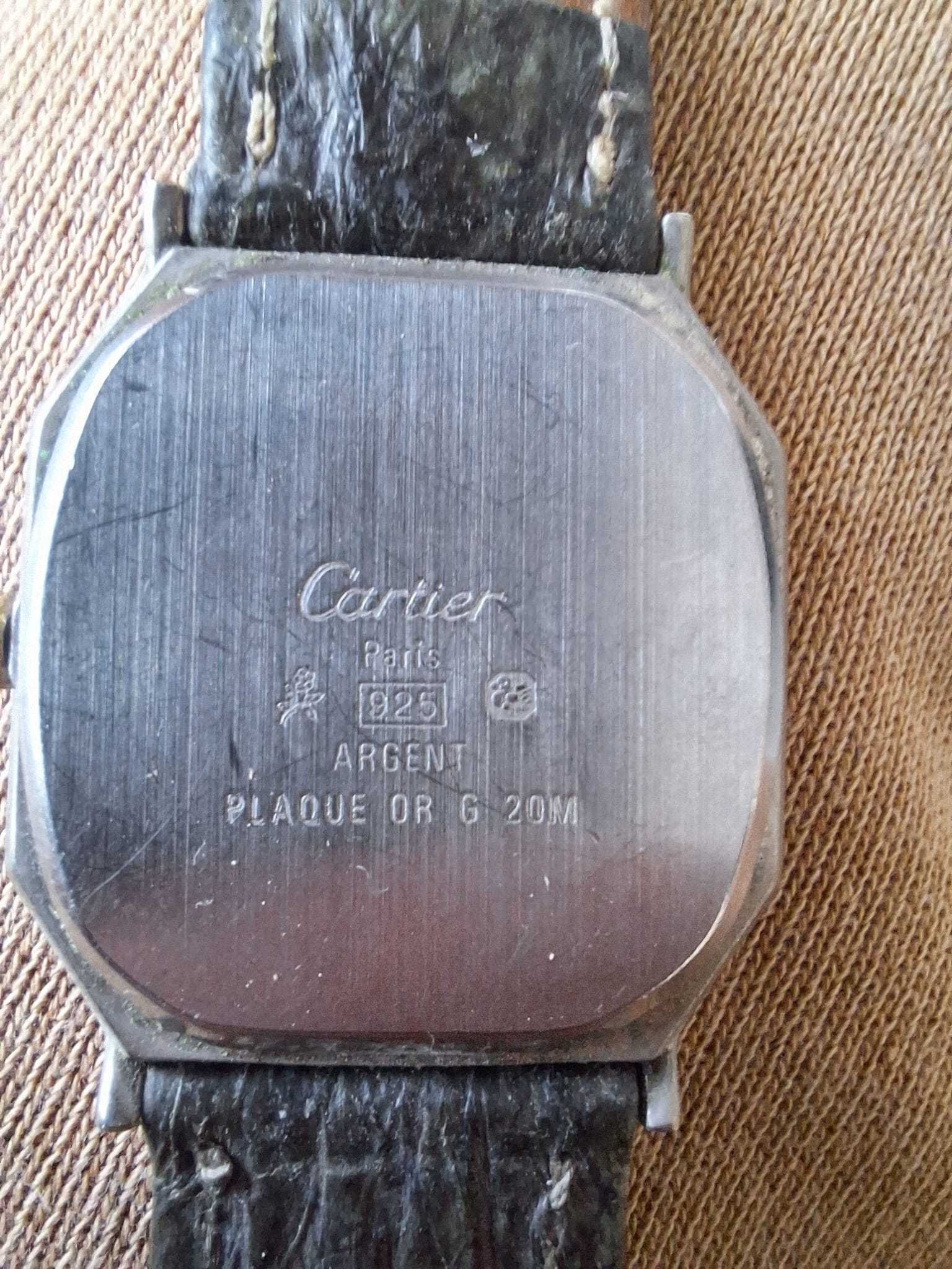 Ceas Vintage pentru restaurare Must de Cartier Quartz Argint
