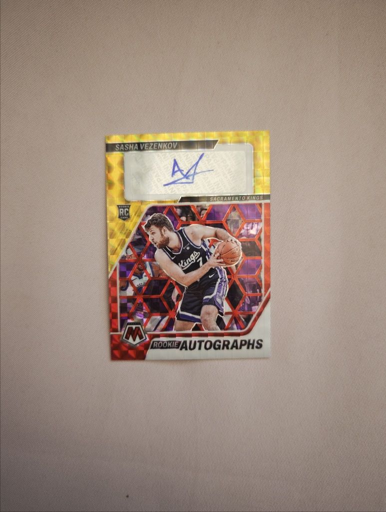 Везенков Автограф Panini
