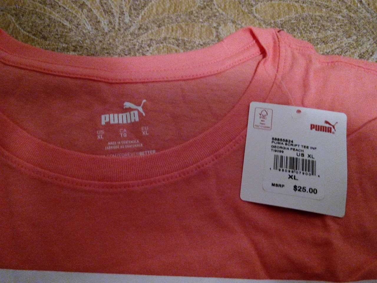 женские майки PUMA с Америки