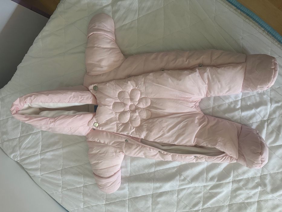 бебе розов Космонавт Jacadi Paris 3м 60см