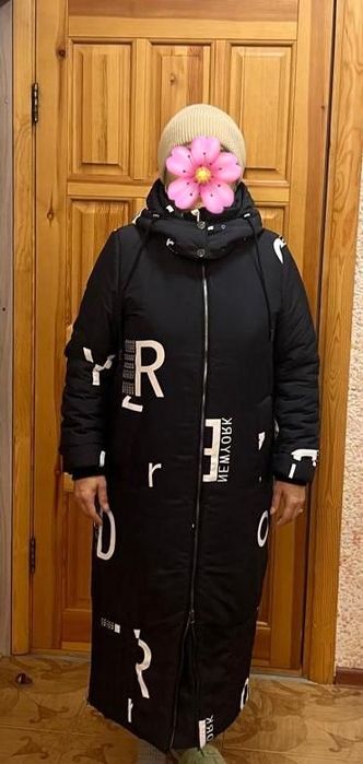 Зимний плащ-пальто