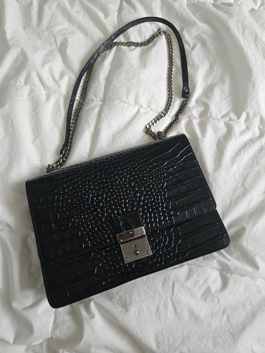 Geanta piele musette folosita f putin