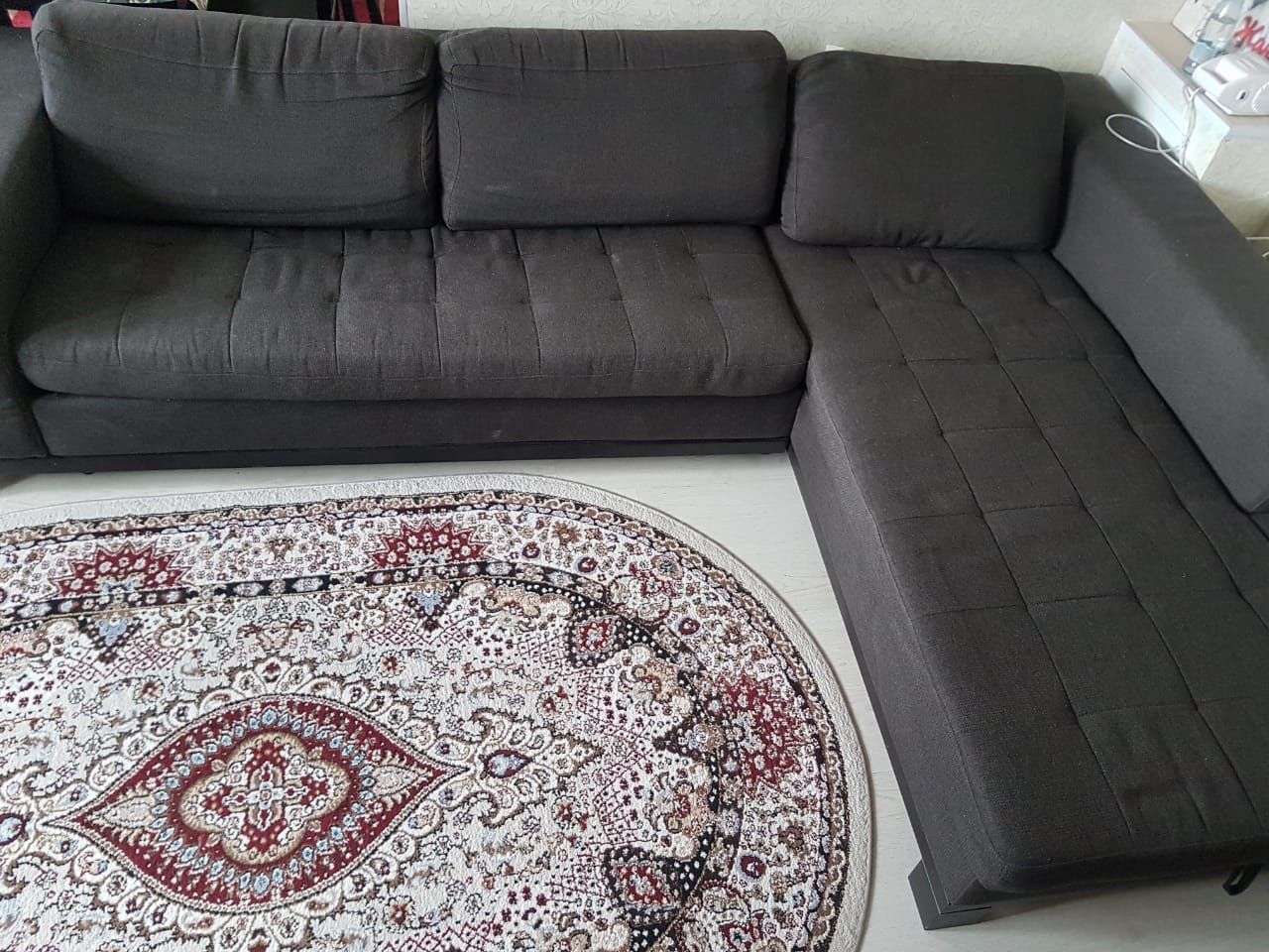 Угловой диван-кровать Икеа «КЛАМБИ»