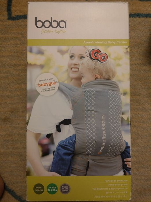 Portbebe BOBA 0-4 ani + accesorii