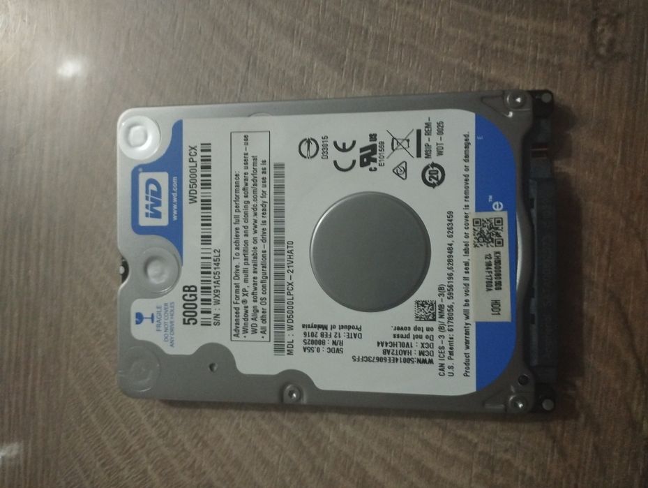Hdd 500gb 500гигабайт
