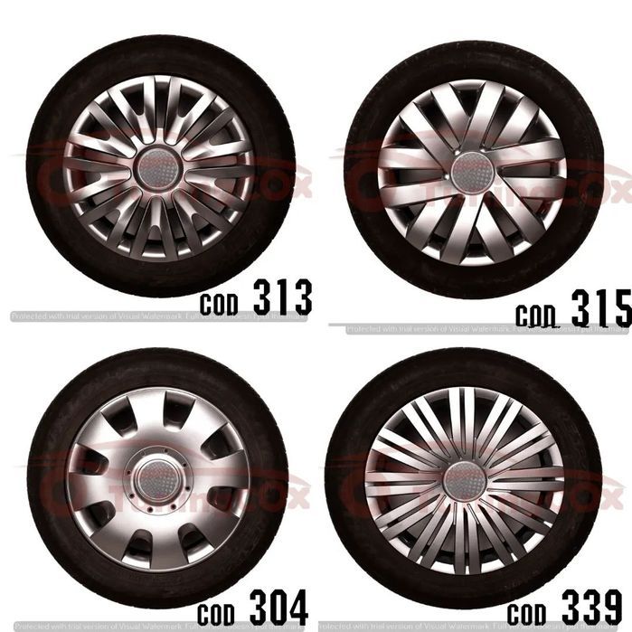 capace roti diferite branduri set 4 buc ,capace janta aliaj
