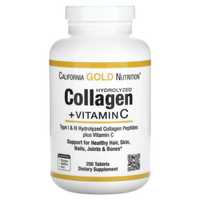 California Gold Nutrition, коллаген с витамином C, тип 1 и 3. Kollagen