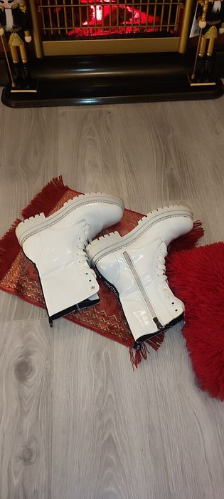 Ghete aspect lacuit PROTECT UR SOUL, copie Tommy Hilfiger, 38