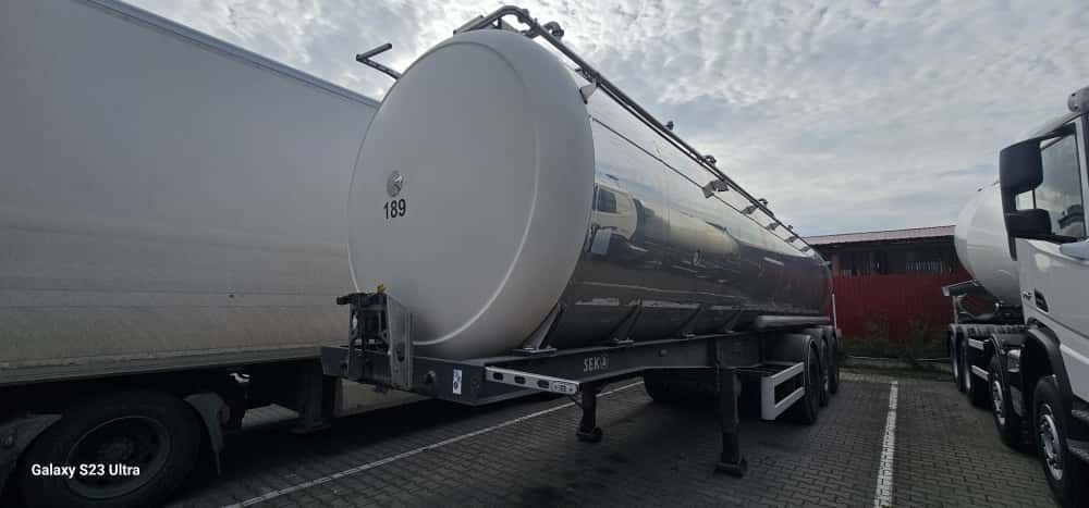 Cisterna lichide alimentare cu 3 compartimente marca SEKA