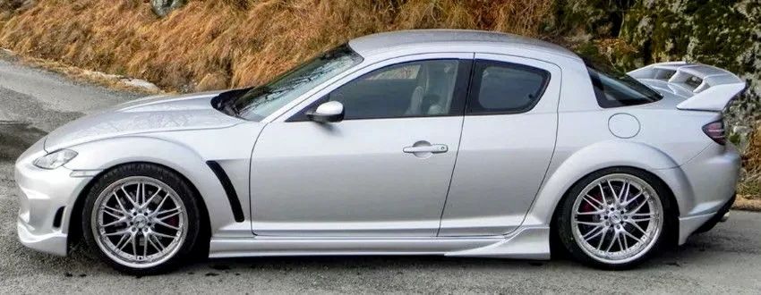 Eleron portbagaj Mazda RX-8 FRP fibra nou in cutie