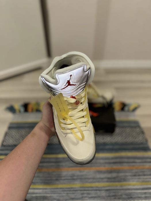 Jordan 5 Off White Sail