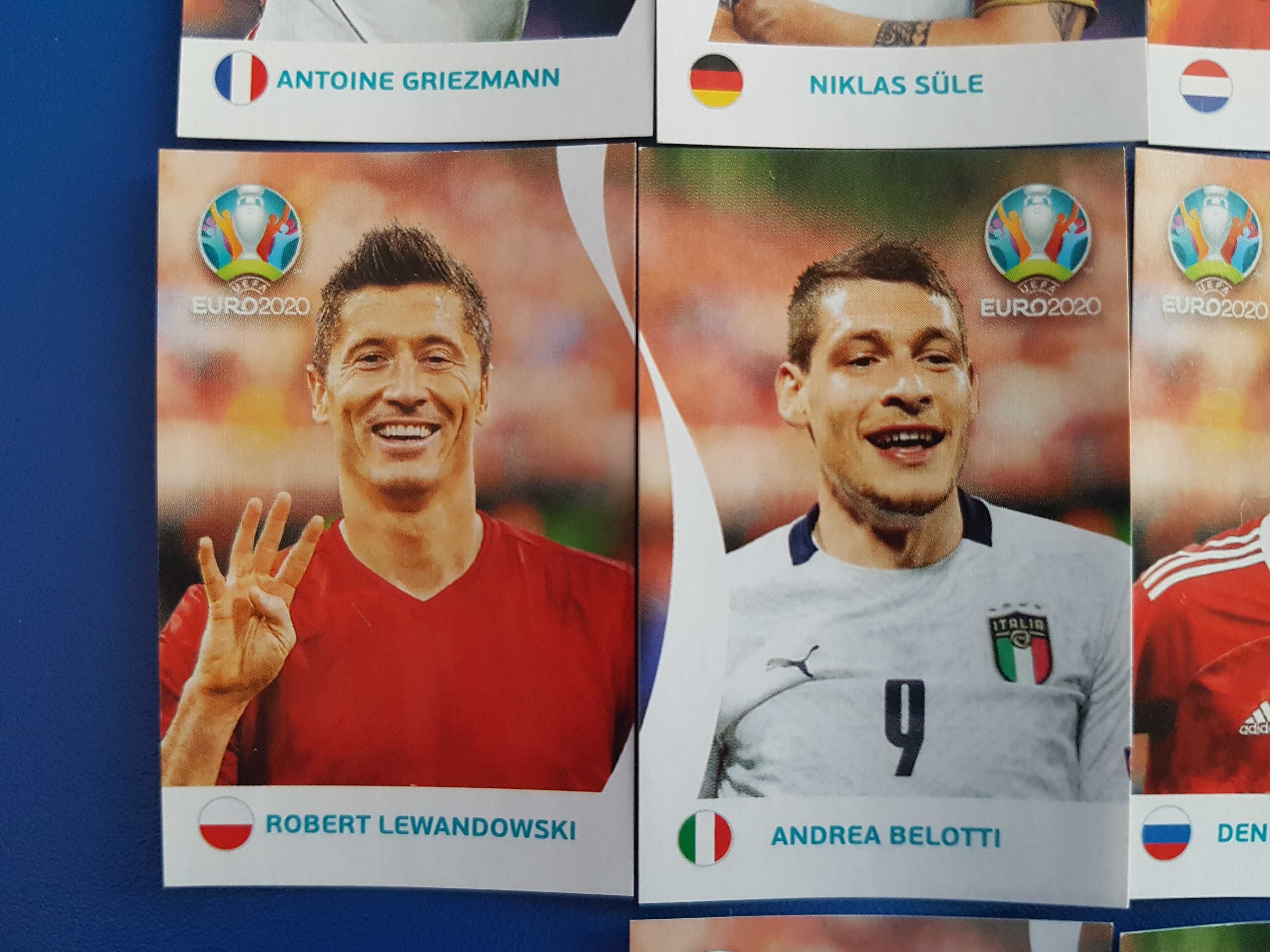 Set complet Extrastickere Panini EURO 2020 Coca-Cola Croatia C1-C14