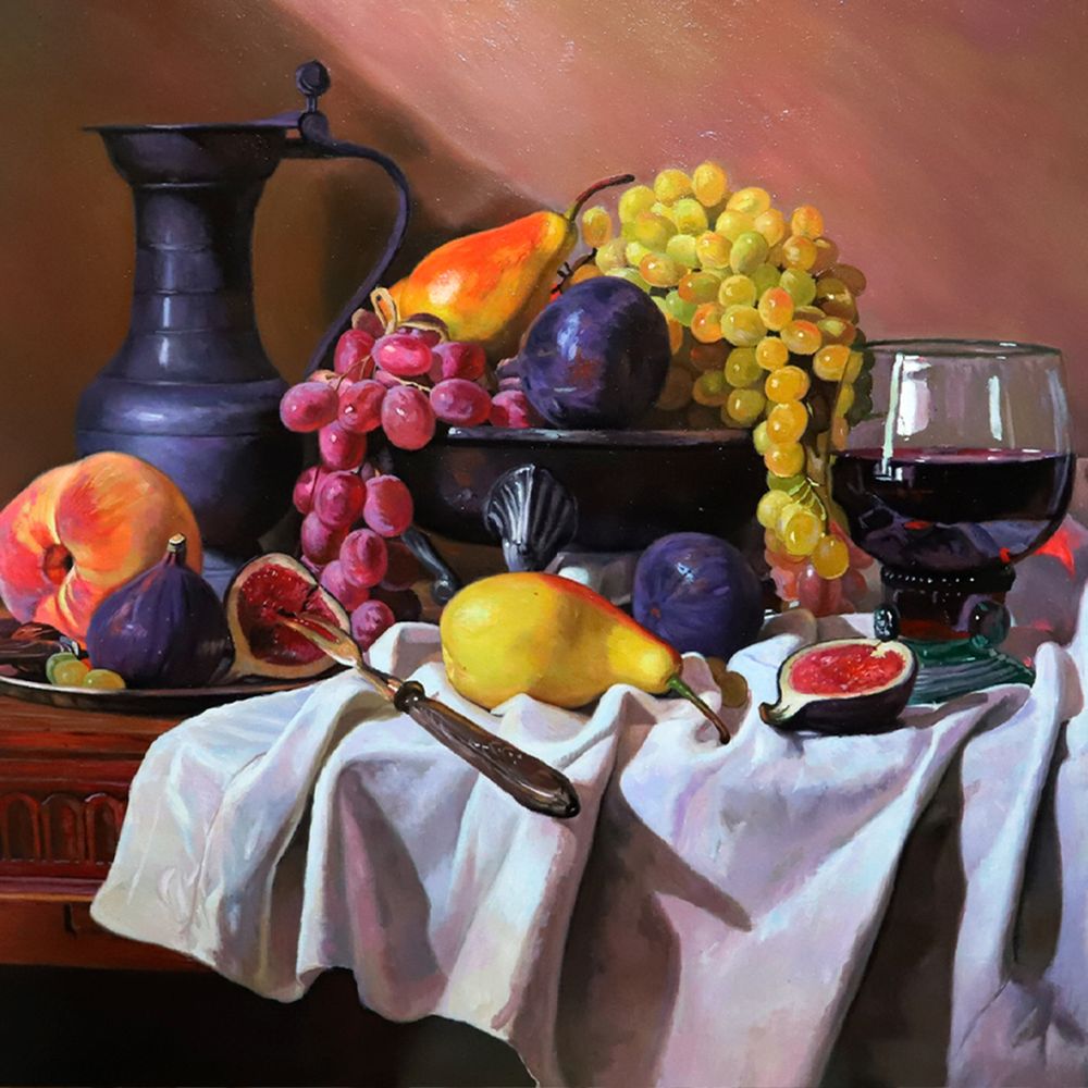 Rassom bahrom art painter nik orqali hamma platformada borman