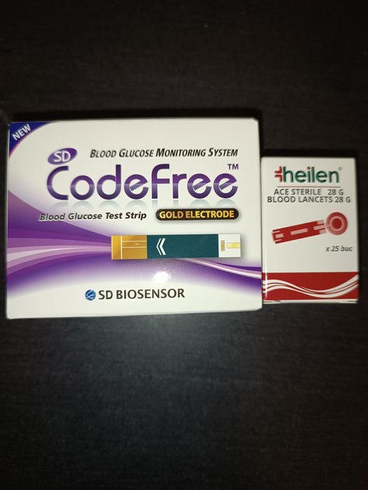 Teste glicemie Codefree + 25 Ace