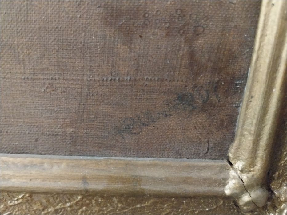 Car cu țărani traversând un parau.