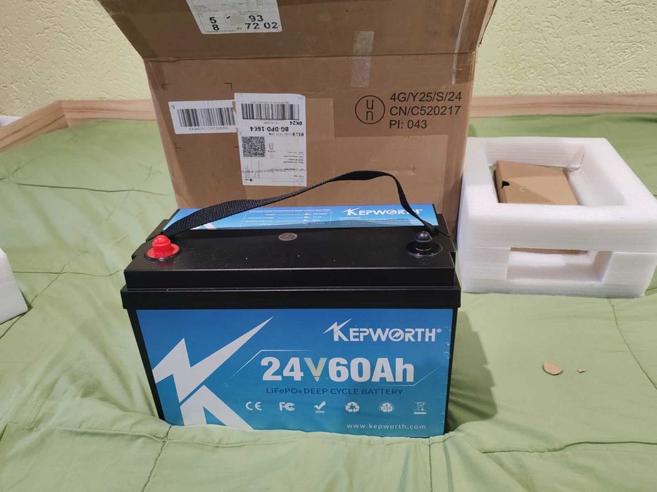 Батерия LiFePO4 , 24V 60Ah