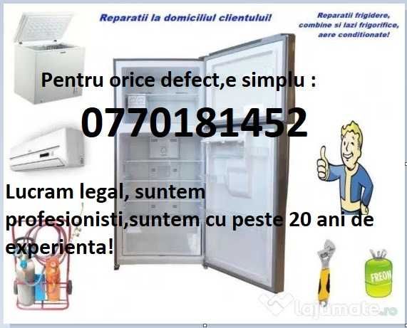 reparații frigidere, aer condiționat, pompe caldura Baia Mare
