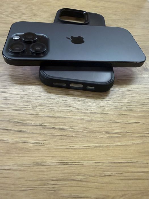 iPhone 16 Pro Black Titanium 128GB-Отличен 91% батерия