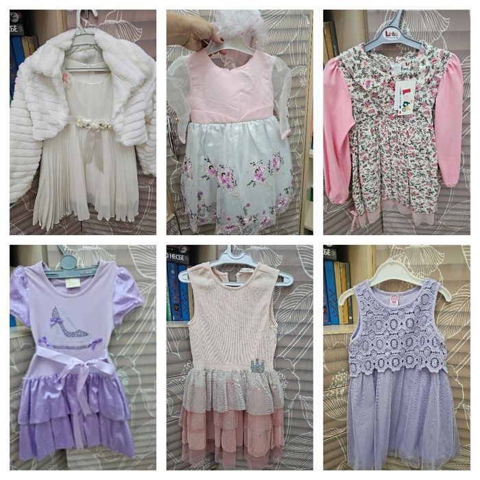 Детские нарядные платья