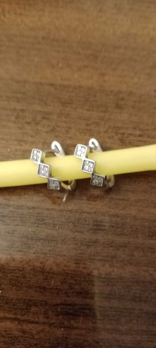 Серьги серебро, детские