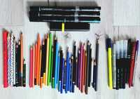 Set de creioane, markere Chameleon, pixuri