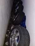 4 Jante Rial cu anvelope de iarna 255/55 R18 de pe VW Touareg