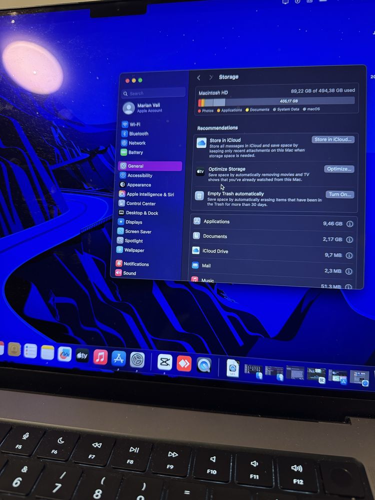 Macbook M1 Pro 16”, 512GB, 16GB RAM