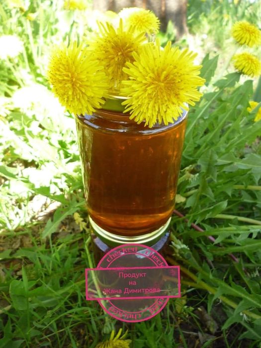 Сладко от глухарче И желе от дюли