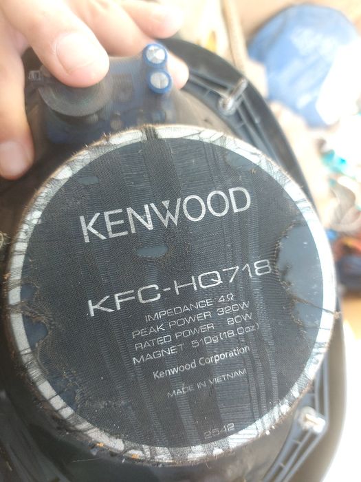 Оригинал kenwood колонки и усилитель  sony xplod