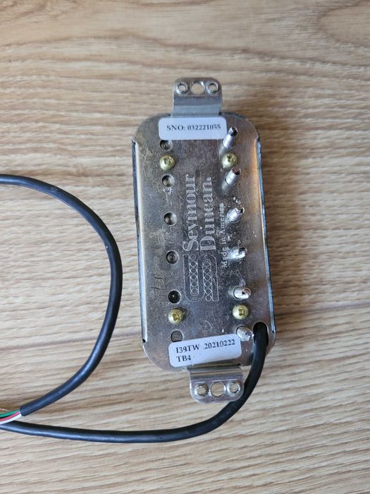 Doza humbucker Seymour Duncan SH JB-4 alba