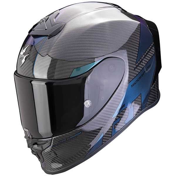 Мото Каска  за  мотор SCORPION EXO-R1 EVO CARBON AIR RALLY M 57-58