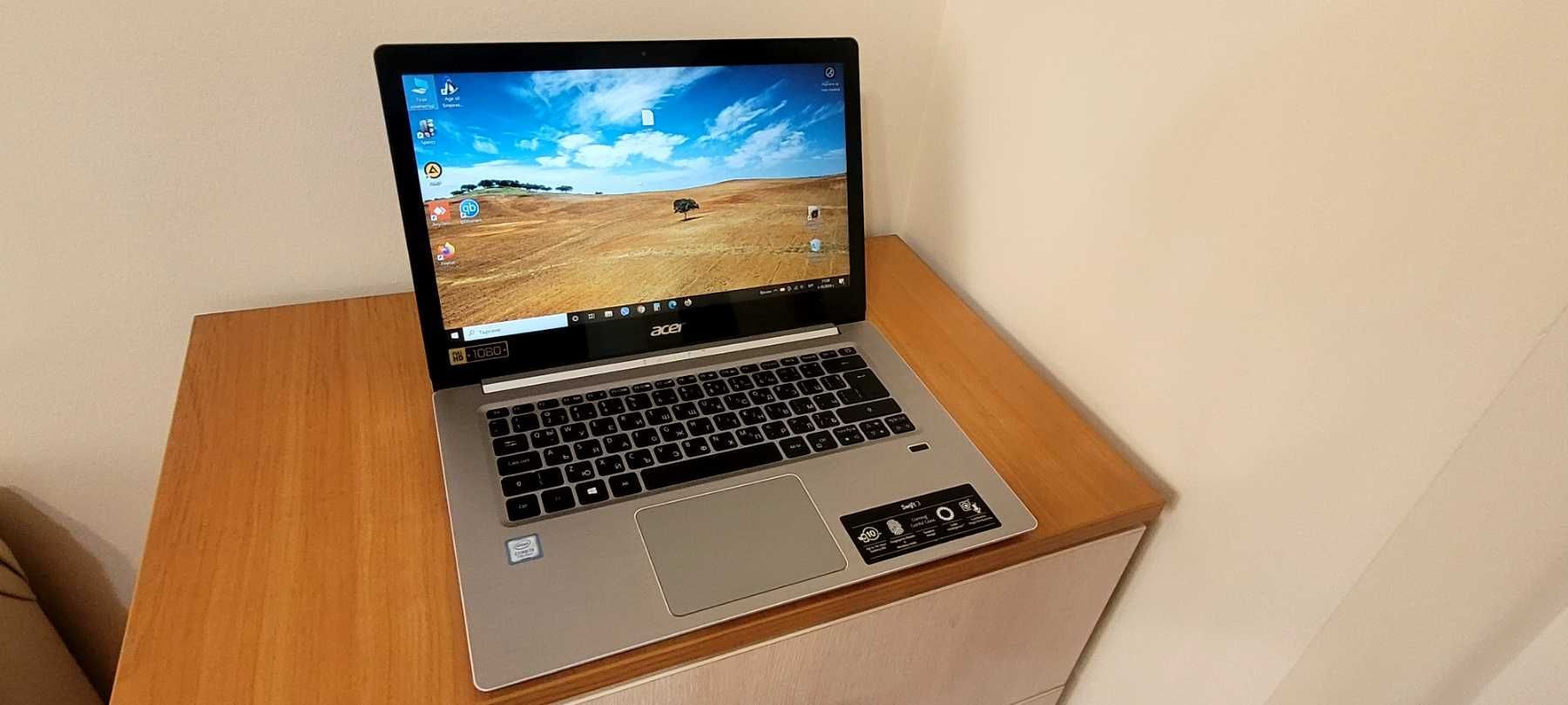 ACER SWIFT 3  ultrabook светеща клавиатура IPS display