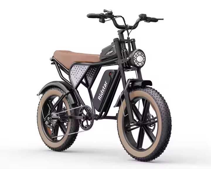 Електрически велосипед Ridstar Q20-Luxe- 1000W, 48V 20Ah, 20" Fat гуми