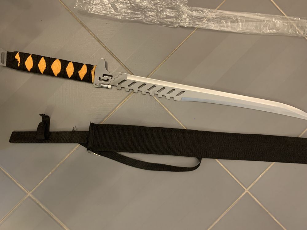 Sabie japoneza sekizo cu lanterna teaca cadou 70cm